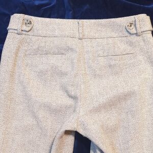 Banana Republic Cream Martin Fit Pants